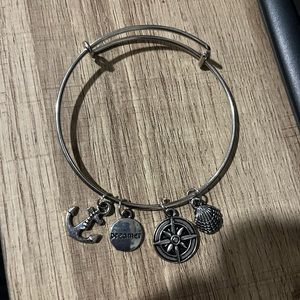 Handmade Bangle Bracelets Beach/Ocean Themed